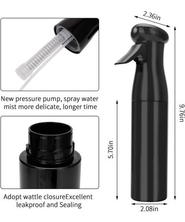 Barber 300ML Hairdressing Spray Bottle - Salon Hair Tools & Water Sprayer for Beauty Hair Care - White Color - Buy Online on GoSupps.com