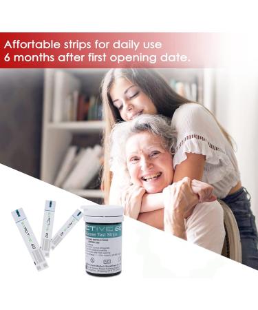 Exactive EQ Diabetes Test Strips x 50 + Lancets x 50 - Codefree Blood Glucose and Suger Test Strips - Buy Online on GoSupps.com