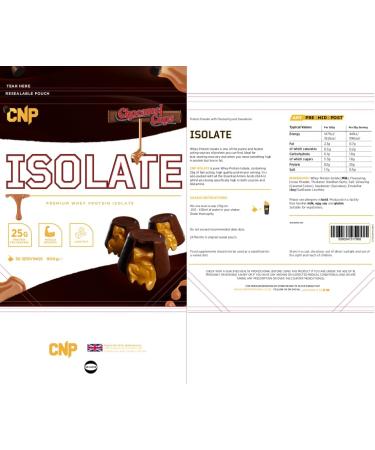 CNP Professional Isolate Premium Whey Protein - 26g Protein - Chocamel Cups 900g - Buy Online on GoSupps.com