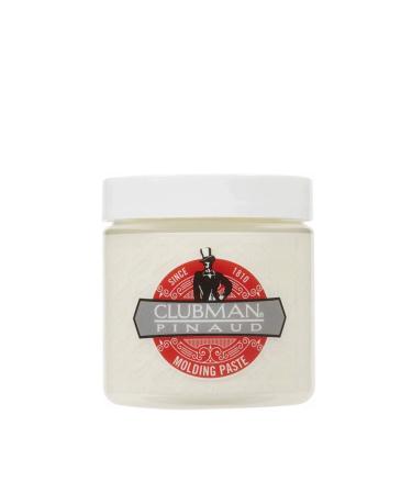 Clubman Molding Paste  Strong Hold & Matte Finish  4oz 4 Ounce