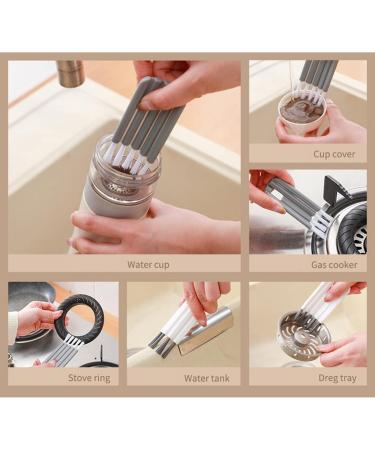 Multifunctional Kitchen Cup Glass Cover Cleaning Brush Bottle Cleaning Brush Multipurpose Bottle Cleaner Cup Cover Bottle Cleaner Brush Baby Bottles Cleaner Brush Water Bottle Cleaner Brush Brush - Buy Online on GoSupps.com