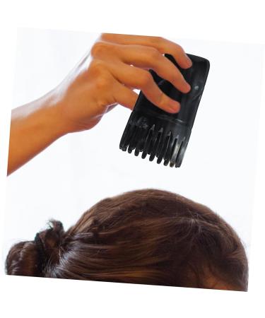Marmerdo Head Massager - Scalp Care & Hair Massage Device | Black Horn Massage Comb for Cleaning & Relaxation | 7x3cm - Buy Online on GoSupps.com
