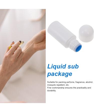 Minkissy 8 pieces sponge head bottle refillable sponge head applicator plastic empty liquid medicine bottles skin care scalp hair care medicine cosmetic travel use - Buy Online on GoSupps.com