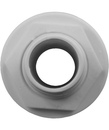 Attwood 3874-3 Polypropylene Thru-Hull Connector Fitting - White Finish | Durable Material - Buy Online on GoSupps.com