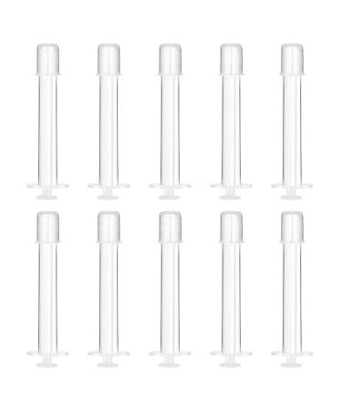 HEALLILY 10pcs Disposable Vagianl Applicator Individually Wrapped Syringe Plastic Vaginal Applicator Applicator Liquid Medicine Syringe Vaginial Injector