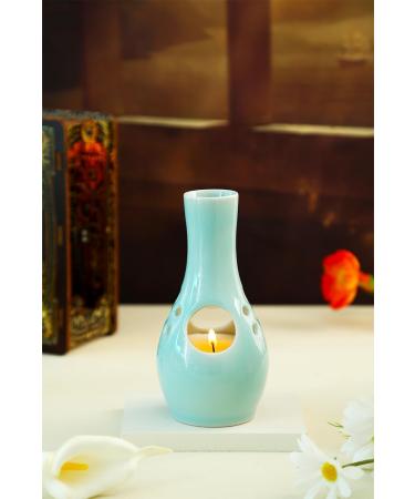 Bluebell Candle-Vase 2-in-1 | Aromatherapy Candles & Home Decor | Ideal Gifts for Women Birthdays Christmas & New Homes | 45h Soy Wax Burning Time - Buy Online on GoSupps.com