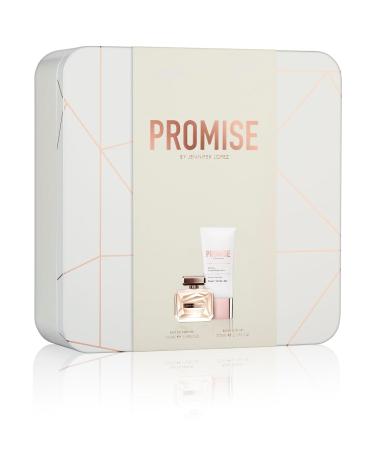 Jennifer Lopez Promise Eau de Parfum Gift Set - 30 ml (1.0 FL OZ) EDP Spray 75 ml (2.5 FL OZ) Body Lotion and Keepsake Tin 1.0 Fl Oz (Pack of 3) - Buy Online on GoSupps.com