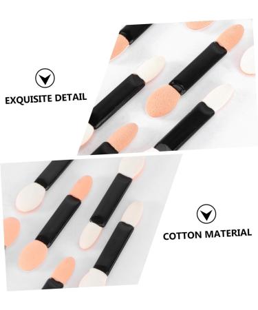 Hemoton 60 Pcs Eyeshadow Brush Kit Professional Double- End Eyeshadow Brushes Eye Shadow Sponge Applicator - Buy Online on GoSupps.com