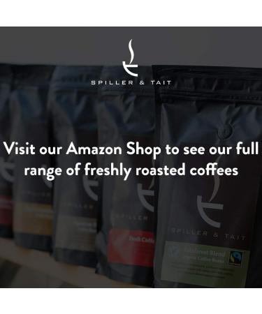 Spiller & Tait Sparkling Water Decaffeinated Coffee Beans 1kg Bag Fairtrade and Fresh Roasted Suitable for All Coffee Machines - Buy Online on GoSupps.com
