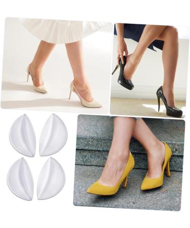 FOMIYES 10 Pairs Arch Support Gel Pads - Forefoot Cushion Inserts for Pain Relief | Transparent 8.8x5x1.1CM - Buy Online on GoSupps.com