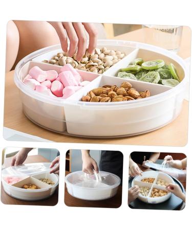 Outanaya Snack Storage Nuts Container Dried Fruit Tray Fruit Serving Tray for Parties Pp - Buy Online on GoSupps.com