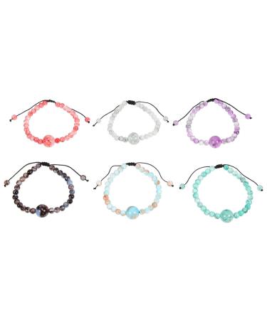 Gemstone bracelet comes with a special design with delicate embellishment and beaded appearance which can beautify the wearers wrist and highlight the appearance to grasp attention in any occasion.
