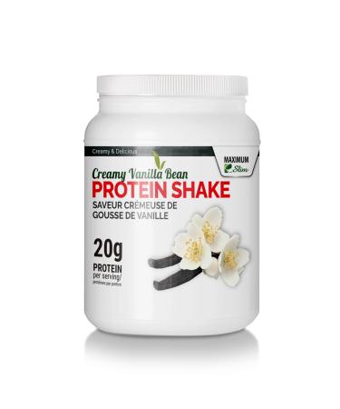 Maximum Slim Creamy Vanilla Bean Protein Shake 20g Protein Low Carb Keto-Friendly Perfect Pre & Post -Workout Recovery