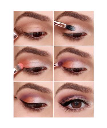 Luxurious OBLHER B 8-Color Eyeshadow Palettes: High Pigmented Warm Neutral Shades - Buy Online on GoSupps.com