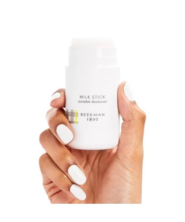 Beekman 1802 Milk Stick Whole Body All-Day Invisible Deodorant - 2.5 oz - Scented - Fights Odor-Causing Bacteria & Controls Sweat - Aluminum Free - Good for Sensitive Skin - Cruelty Free - Buy Online on GoSupps.com