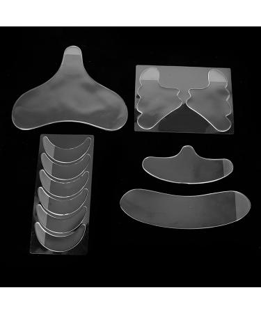 Face Anti Wrinkle Stickers Silicone Reusable Anti Wrinkle Stickers Eye Forehead Neck Chest Stickers - Buy Online on GoSupps.com