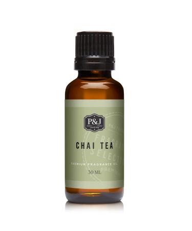 P&J Trading Fragrance Oil | Chai Tea Oil 30ml - Candle Scents for Candle Making Freshie Scents Soap Making Supplies Diffuser Oil Scents