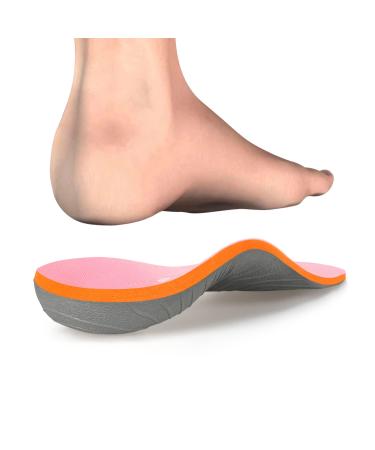 Arch Support Shoe Orthotic Inserts for Women Vitality by iFitna Pink Max Cushion Pink MEN 8-8 1/2|WOMEN 10-10 1/2 ---270MM/10.63" MEN 8-8 1/2|WOMEN 10-10 1/2 ---270MM/10.63" Pink