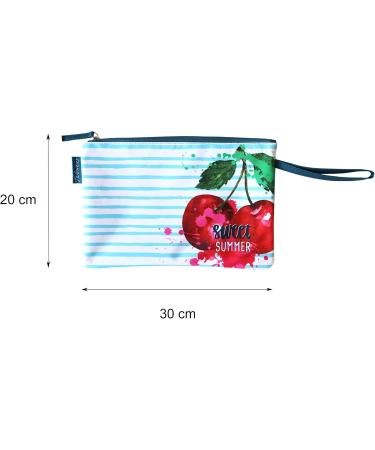 Waterproof Bikini Wetbag - Stylish Bathing Bag with 3 Summer Designs | Ideal for Vacation Beach & Pool - Buy Online on GoSupps.com