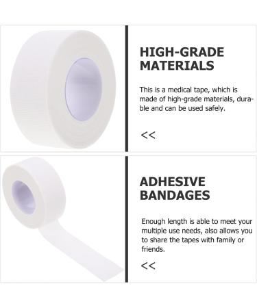 5 Rolls Pressure Sensitive Medical Tape - Portable Gentle Adhesion Perfect for Gauze Fixing & Medical Accessories - Buy Online on GoSupps.com