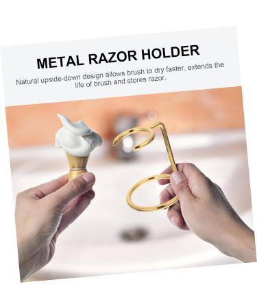 Minkissy 2-Piece Razor Beard Rack Set | Men's Shaving Brushes & Towel Holder - Portable Electric Shaver & Wall Mount Storage - 6.4x6.4cm | International Shipping Available - Buy Online on GoSupps.com