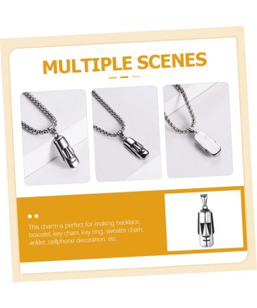 Zerodeko Easter Island Heads Easter Island Bracelet Charms New Year Charms for Bracelets Men s Necklace Choker for Men Necklace for Men Charm Necklace Man Stainless Steel Jewelry Metal - Buy Online on GoSupps.com