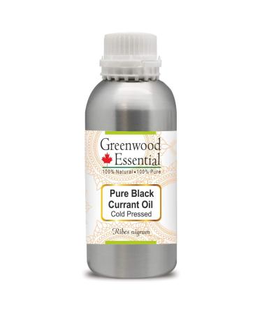 Greenwood Essential Huile de cassis pure (Ribes nigrum) 100 % naturelle de qualit th rapeutique press e froid pour soins personnels 300 ml
