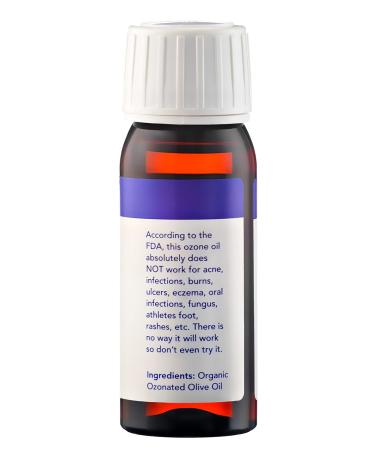 Buy Pure Organic Ozonated Olive Oil Extra Strength 1200 - Acne Anti-Aging Rosacea Treatment for Sensitive Skin - Made in Spain - Buy Online on GoSupps.com