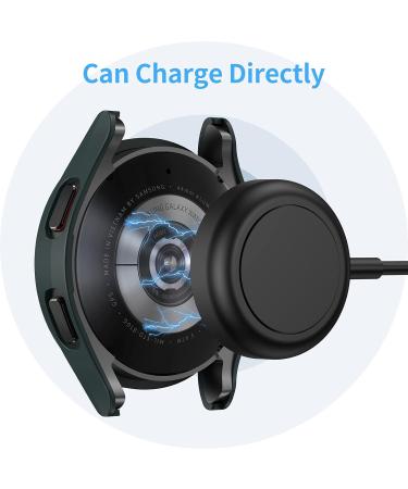 NANW Hard PC Case + Tempered Glass for Samsung Galaxy Watch 5/4 40mm - Protective Cover in Black/Midnight Blue/Green/Clear - Buy Online on GoSupps.com