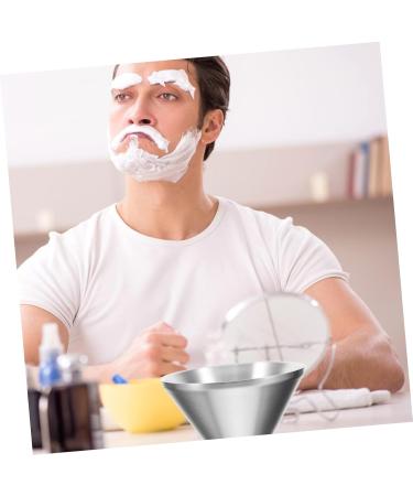 Frcolor Stainless Steel Razor & Shaving Cup Set | Rustproof Beard Shaver for Men | Ideal Household Shaving Tools - Buy Online on GoSupps.com