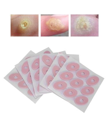 Foot Corn Patch Soft Corn Cushion Non-Slip for Anti Wear Foot Patch for Feet(Oval pink)