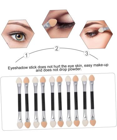 Beavorty 30pcs Eye Shadow Stick Makeup Gadgets Dual Ended Makeup Brush Lash Set Lip Gloss Brush Lip Balm Brush Sponge Eyeshadow Dual-side Eyeshadow Eyeshadow Applicator Girl - Buy Online on GoSupps.com