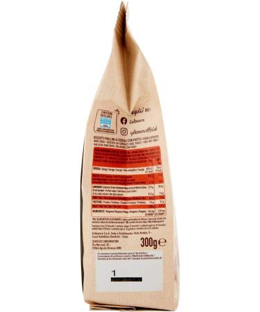  Italian Gourmet E.R. Galbusera Cereali G Granola e Frolla Shortbread Biscuits with Cereals and Fruits with Apricot Orange and Almonds 300g + Italian Gourmet Polpa 400g - Buy Online on GoSupps.com