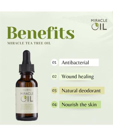 Earthly Body Miracle Oil - 100% All Natural | 3 Pack (1 oz Each) | Best for Skin & Hair Care - International Shipping - Buy Online on GoSupps.com