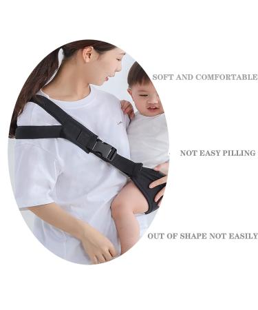 Moormmas Newborn to Toddler Carrier Sling Wrap - Labor-Saving, Anti-Slip, Soft Straps - Black - 1.0 Count - Buy Online on GoSupps.com