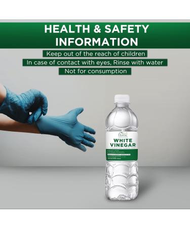 Home stuff Natural White Vinegar 1L (3 Pack). Multi Purpose Use Perfect For Cleaning  - Buy Online on GoSupps.com