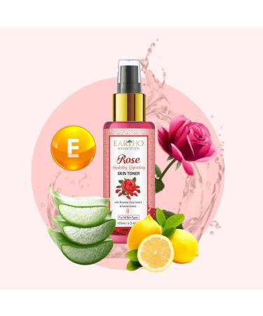 Shop Ayurvedic Rose Hydrating Toner 100ml | Refreshing Formula with Aloe Vera & Lemon Extract - International Shipping Available - Buy Online on GoSupps.com