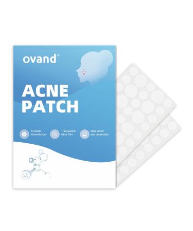ovand Acne Pimple Patches  Acne Treatment for Face  Ultra-Thin Hydrocolloid Spot Stickers Provide Optimal Healing for Pimples  Extra Adhesion Pimple Patches for Face Zit Patch-2 Sizes 72 Acne Dots