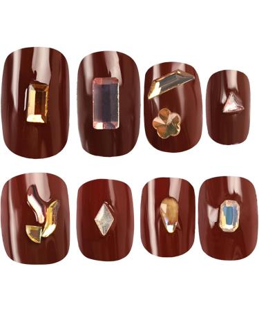 Pack of 50 Mixed Resin Rhinestones with Flat Back Decorative - Buy Online on GoSupps.com