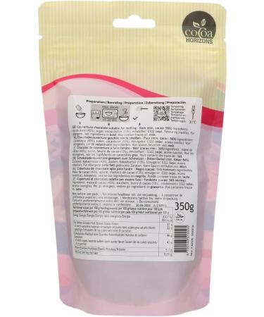 FunCakes Chocolate Melts Dark: Melting Chocolate to Make Sweet Bonbons Drips Glaze Cake Decorations Drizzles. Easy Melting in Microwave or Au Bain-Marie Halal. 350g. - Buy Online on GoSupps.com