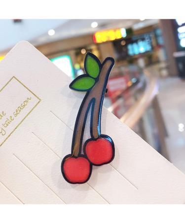 11 Pcs Fruit & Vegetable Hair Clips for Girls - Cute Hair Accessories - Buy Online on GoSupps.com