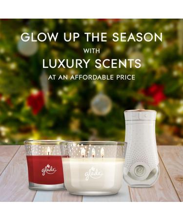 Glade PlugIns Air Freshener Starter Kit Scented and Essential Oils for Home and Bathroom Twinkling Pine & Cedar 1 Warmer and 1 Refill Pine Wonderland - Buy Online on GoSupps.com
