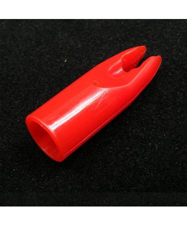 50pcs Arrow Nocks Archery Replacement Plastic Nocks for 7mm Arrow Shaft - Red - Buy Online on GoSupps.com