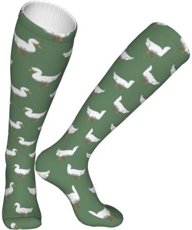 Buy Pekin White Duck & Compression Socks for Men & Women - Best Support for Running & Cycling | International Shipping Available - Buy Online on GoSupps.com