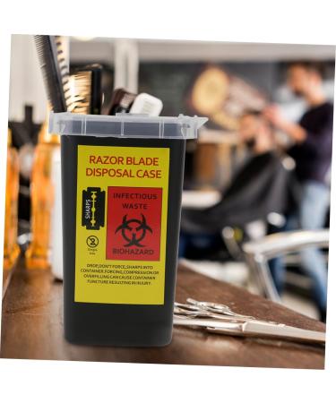 Minkissy 8-Pack Razor Blade Storage Box - Safe Disposal Container for Hairdressing Blades & Razors | International Shipping Available - Buy Online on GoSupps.com