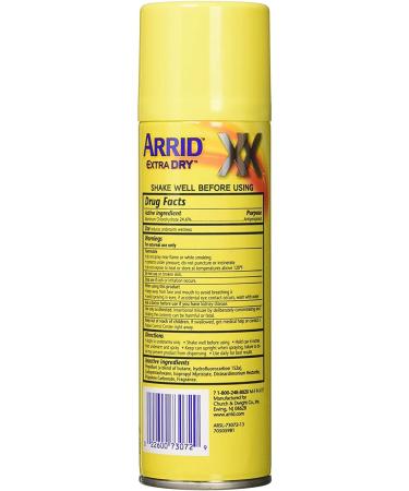 ARRID Extra Dry Anti-Perspirant Deodorant Spray 6 oz - Long-Lasting Protection & Freshness - Buy Internationally - Buy Online on GoSupps.com