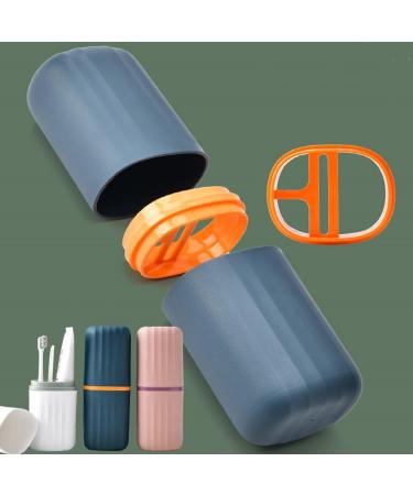 Travel Toothbrush Case Set - 3 Portable Etui Covers for Toothbrushes | Ideal Travel Accessories - Buy Online on GoSupps.com