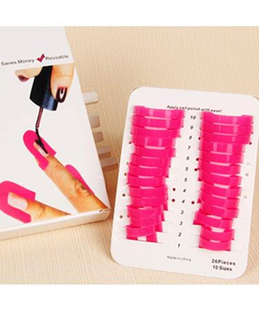 Conijiwadi 26Pcs Nail Polish Anti-Overflow Clips - Manicure Shield Protector Set - Buy Online on GoSupps.com