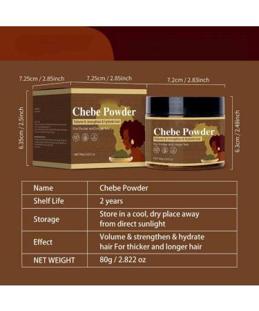 3PCS Chebe Powder Africa Women Traction Alopecia Hair Growth Oil Men Hair Loss Hair Regrowth - Buy Online on GoSupps.com