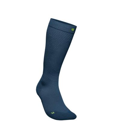 Bauerfeind running socks "Run Ultralight Compression Socks" 1 pair of very thin compression stockings for women and men sports socks for jogging and fitness running socks men Marineblau S 38-40